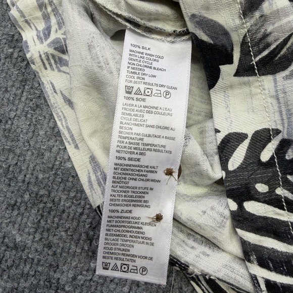 Tommy Bahama UCF Knights Hawaiian Shirt Men's Large 100% Silk Tropical Aloha - Picture 7 of 11